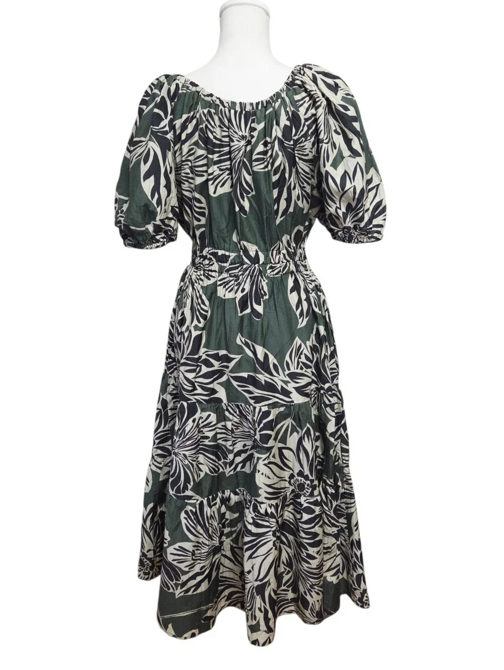Velvet by Graham & Spencer Raya Printed Silk Cotton Maxi Dress XSmall